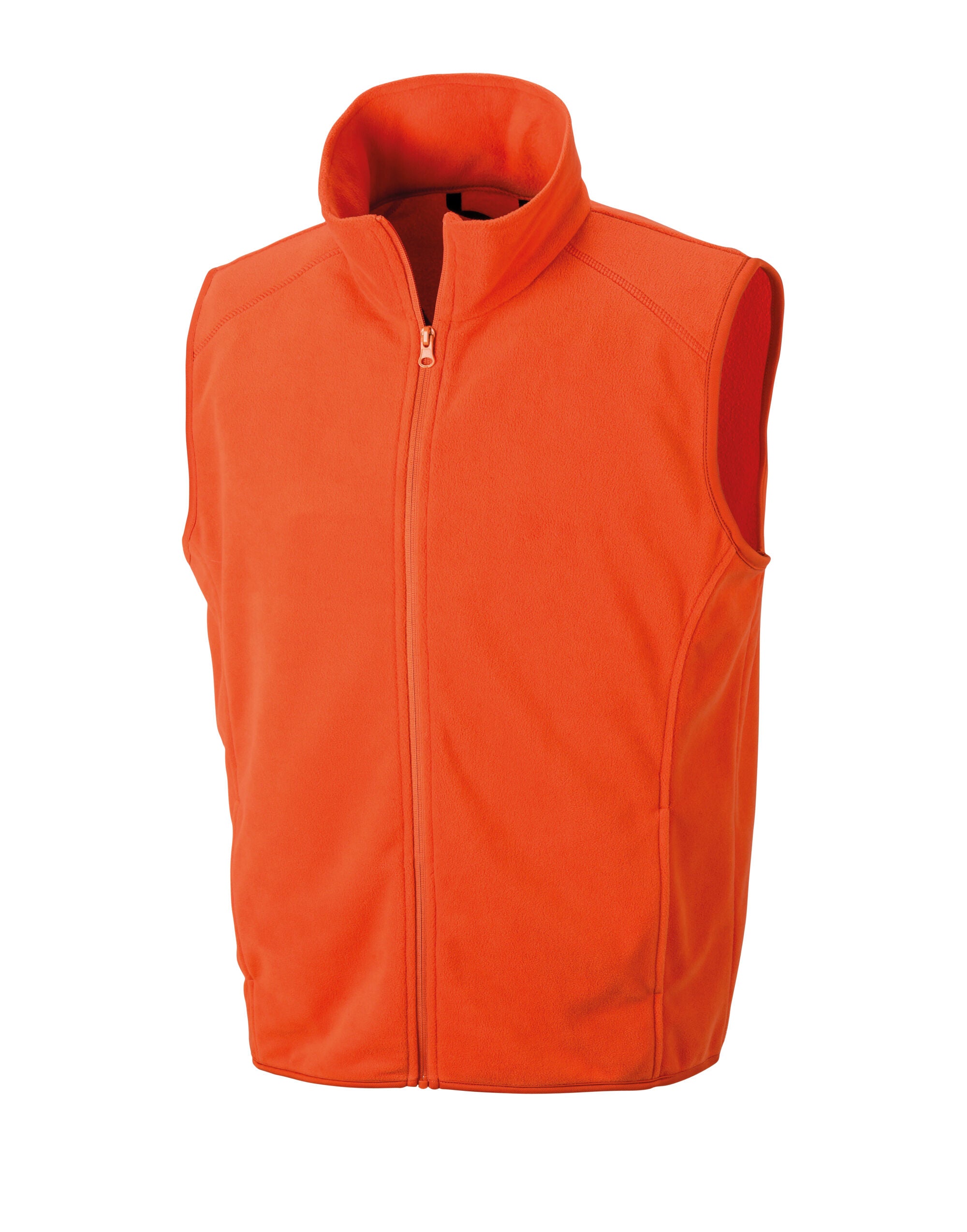 Result Microfleece Gilet r116x - Orange - Customisable Bodywarmer