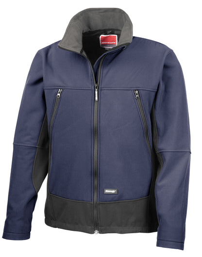 Result Activity Softshell Jacket R120X - Navy Black - Customisable Softshell Jacket