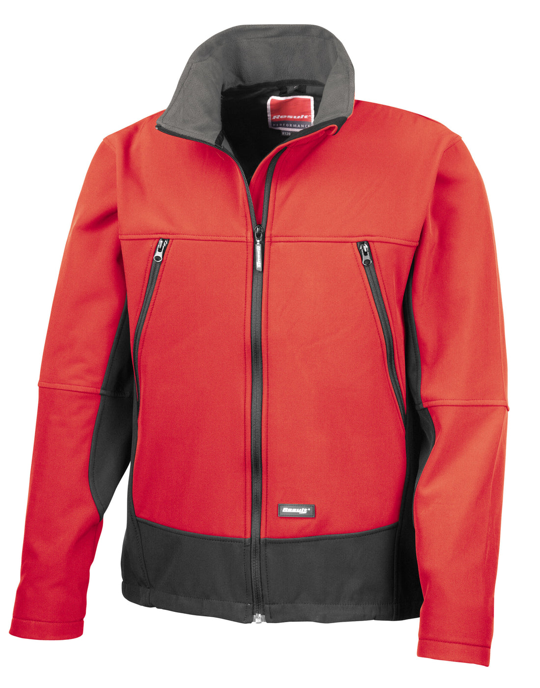 Result Activity Softshell Jacket R120X - Red Black - Customisable Softshell Jacket