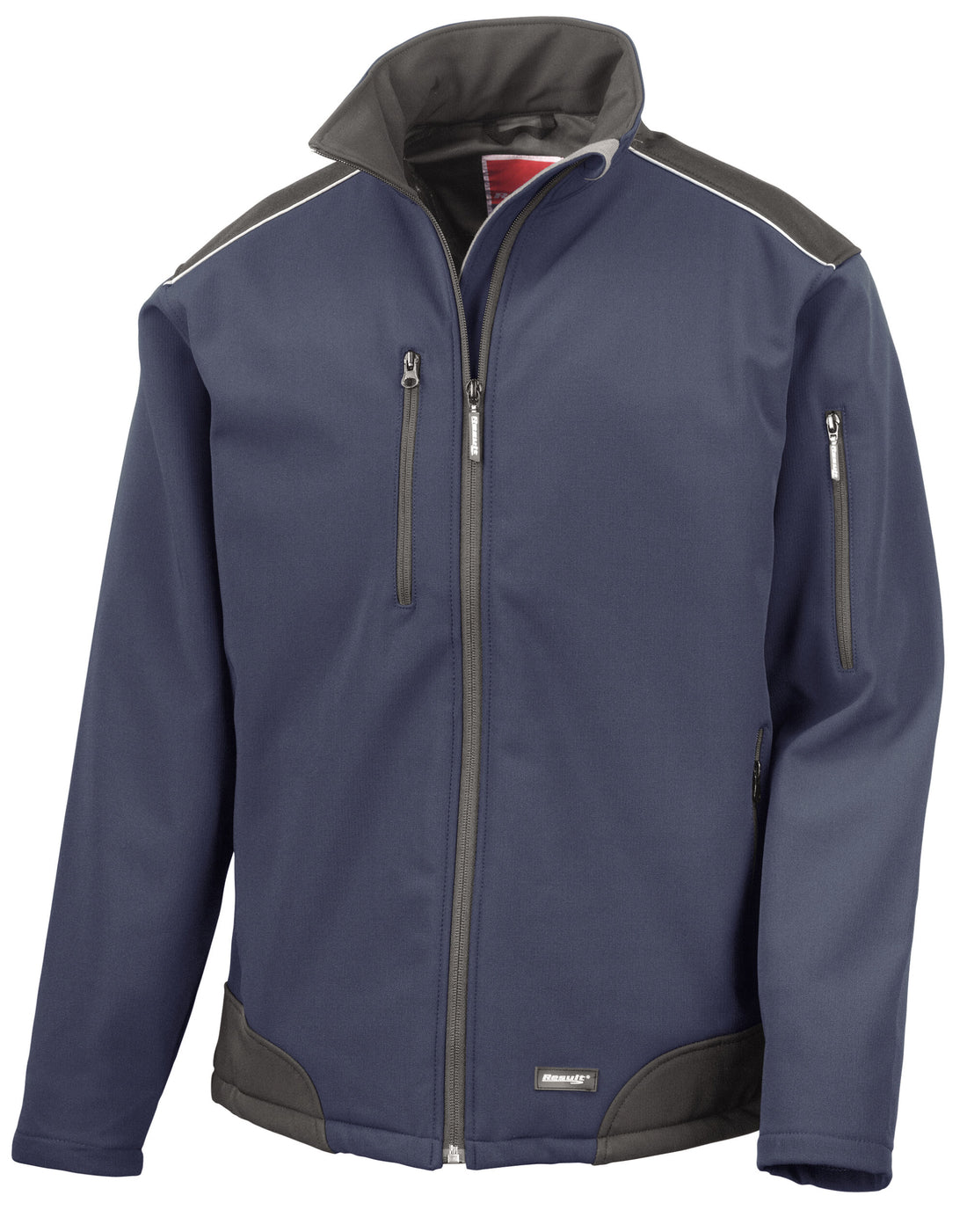 Supertouch Hi Vis Interactive Bodywarmer redo - Navy Black - Customisable Body Warmer