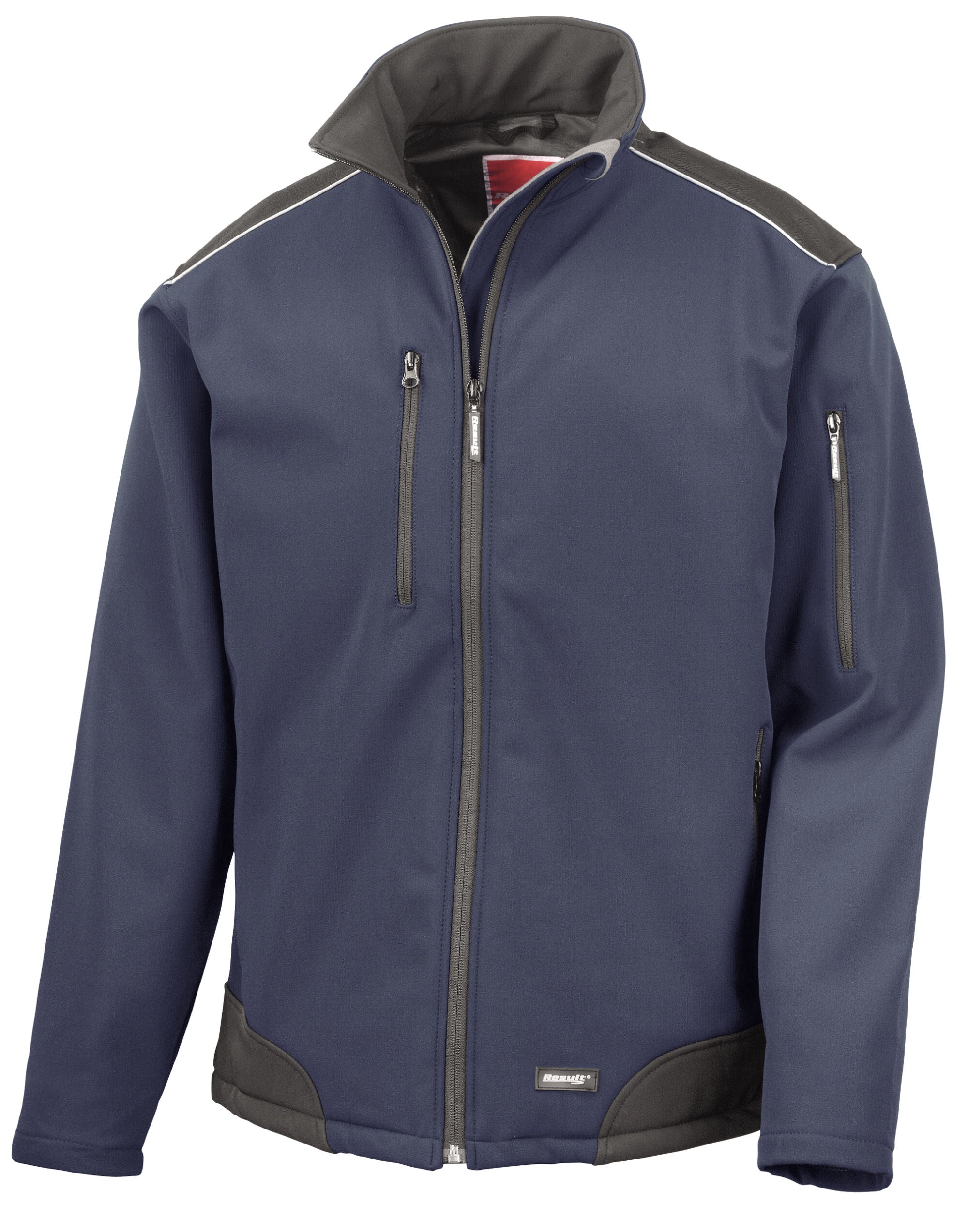 Supertouch Hi Vis Interactive Bodywarmer redo - Navy Black - Customisable Body Warmer