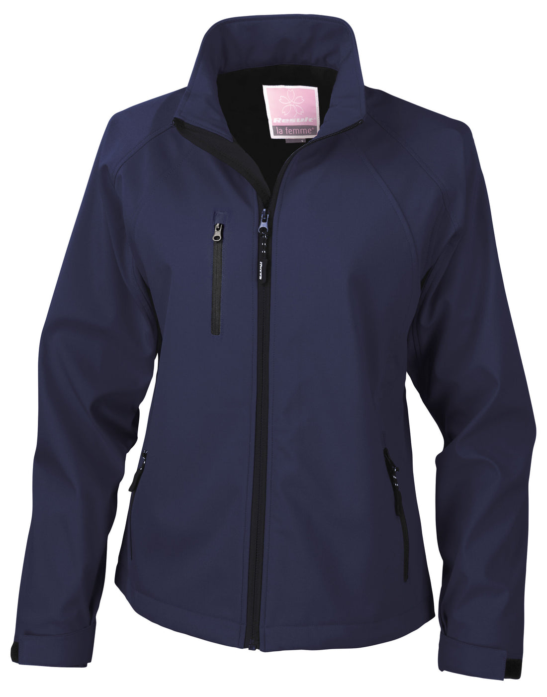 Result Womens Baselayer Softshell Jacket R128F - Navy - Customisable Softshell Jacket