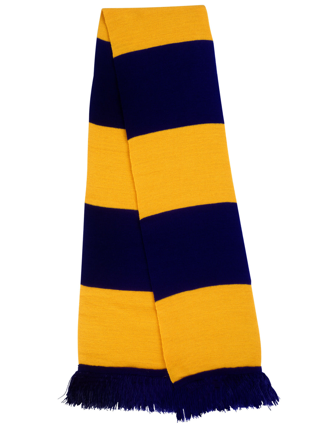 Result Winter Essentials Team Scarf R146X - Navy Gold O S - Customisable Scarfs