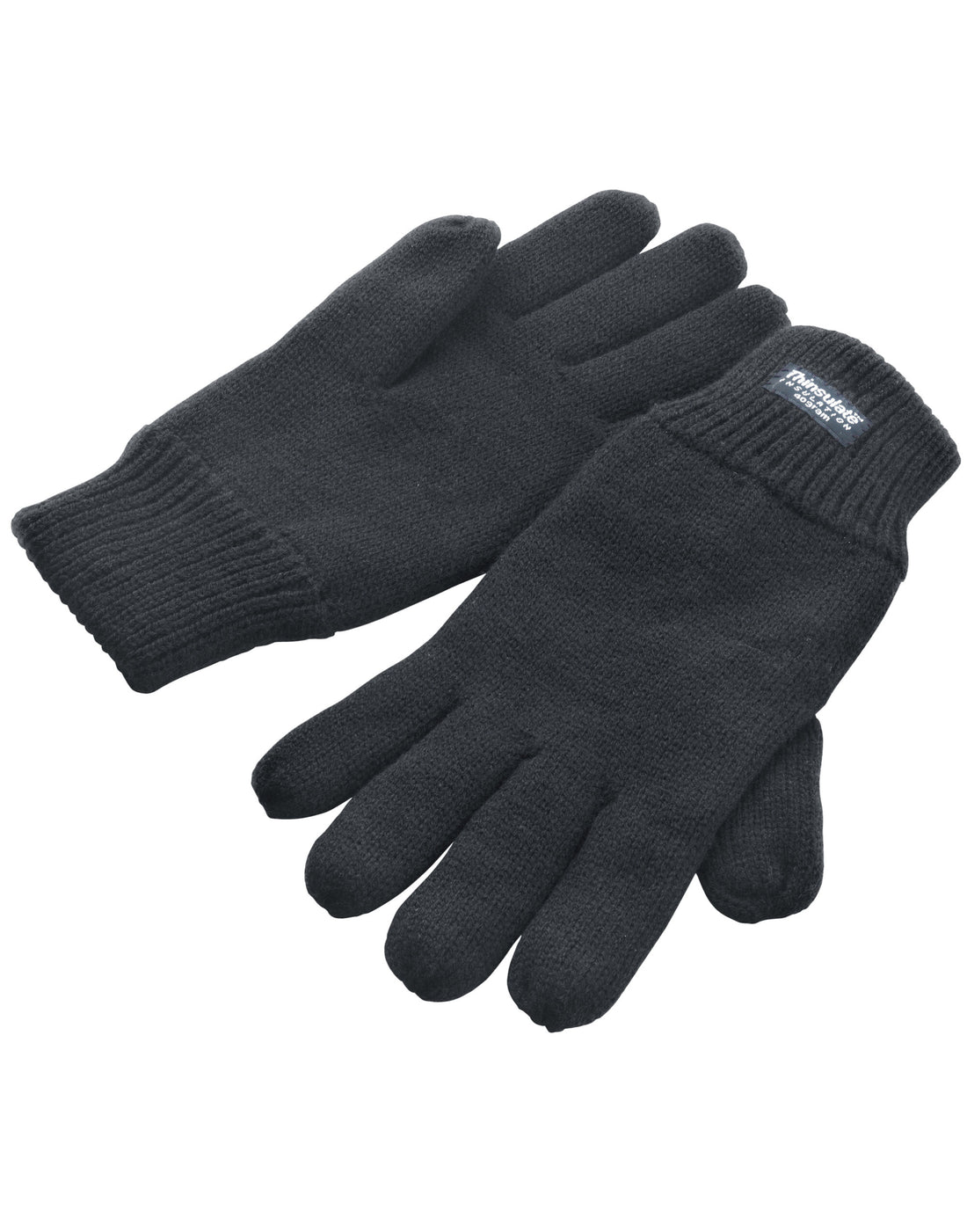Result Winter Thinsulate Lined Gloves r147 - Charcoal - Customisable Gloves