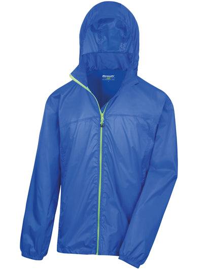 Result Urban LWeight Stowable Jacket R189X - Royal Lime - Customisable Jacket