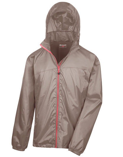 Result Urban LWeight Stowable Jacket R189X - Fennel Pink - Customisable Jacket