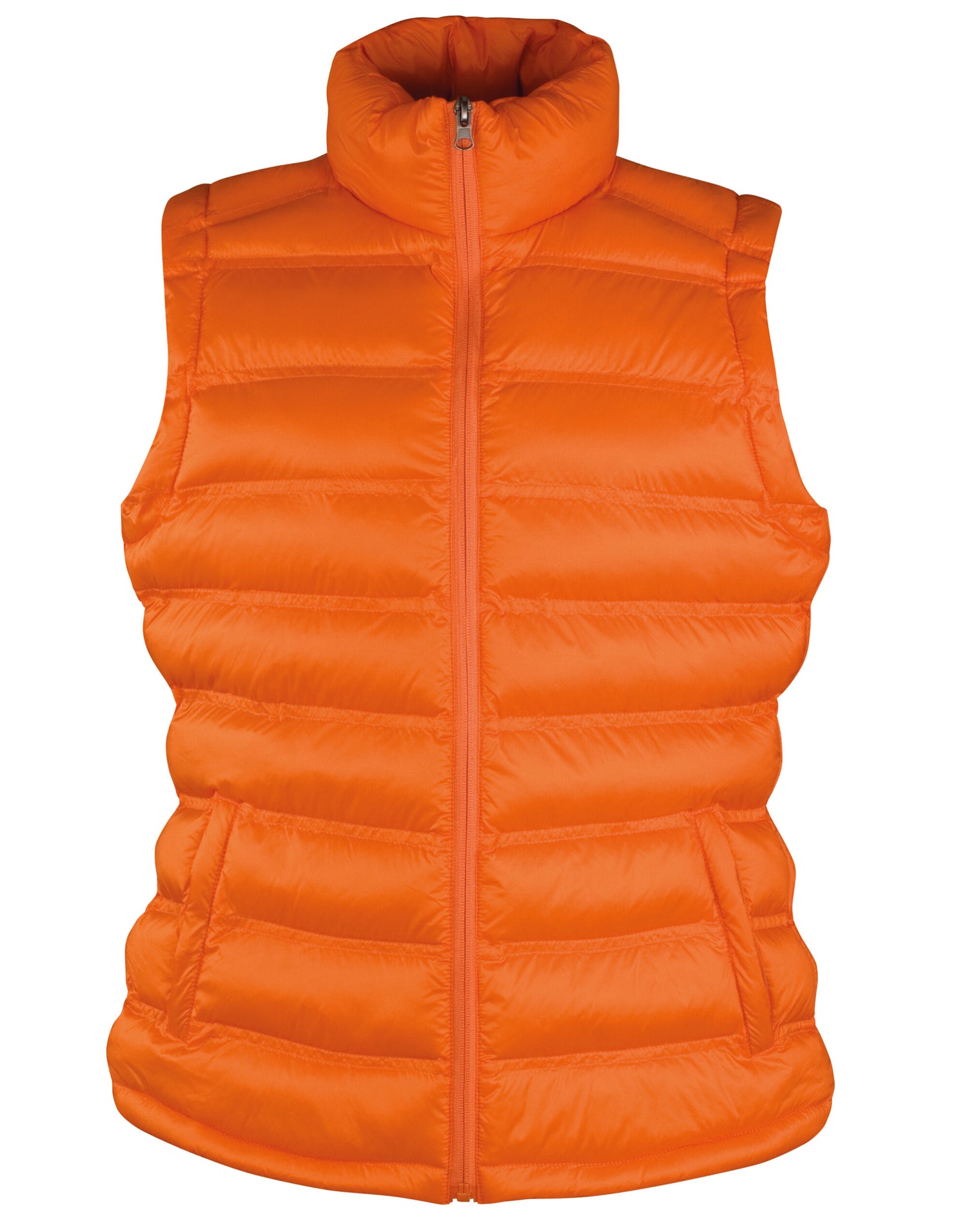 Result Urban Lady Ice Bird Padded Gilet R193F - Orange - Customisable Bodywarmer