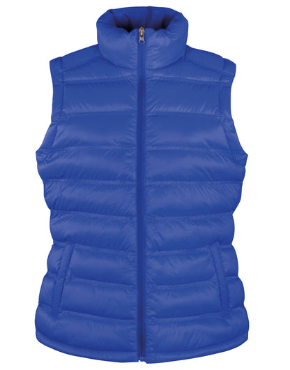 Result Urban Lady Ice Bird Padded Gilet R193F - Royal Blue - Customisable Bodywarmer