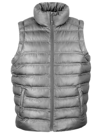 Result Urban Mens Ice Bird Padded Gilet R193M - Frost Grey - Customisable Bodywarmer