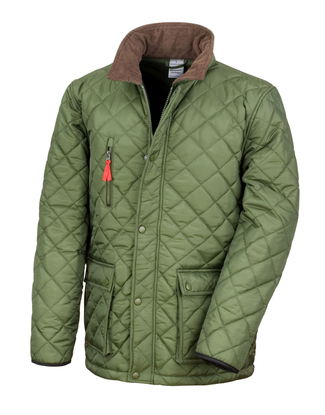 Result Urban Cheltenham Gold Jacket R196X - Olive - Customisable Jacket