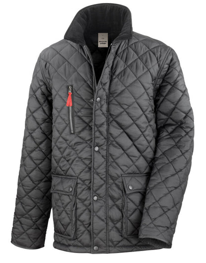 Result Urban Cheltenham Gold Jacket R196X - Black 2XL - Customisable Jacket