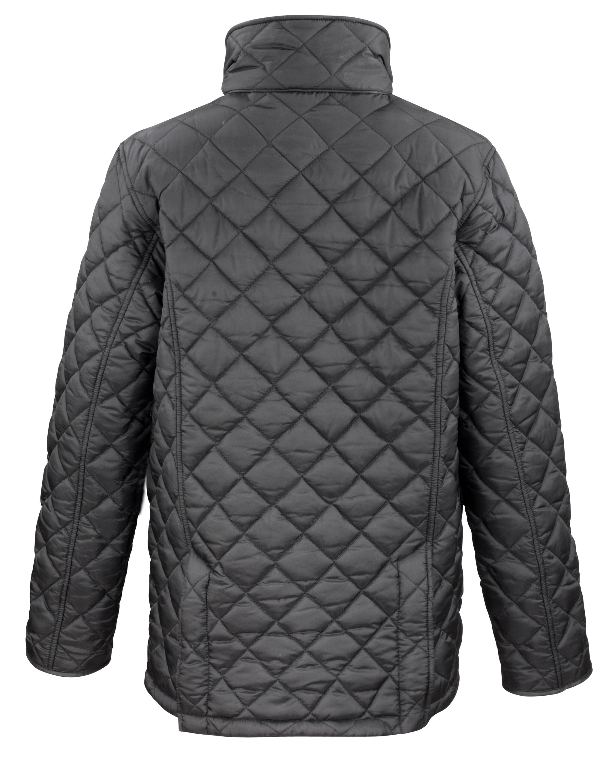 Result Urban Cheltenham Gold Jacket R196X - Black - Customisable Jacket