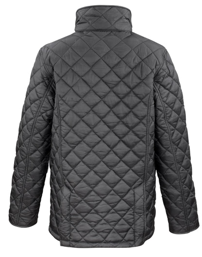 Result Urban Cheltenham Gold Jacket R196X - Black - Customisable Jacket