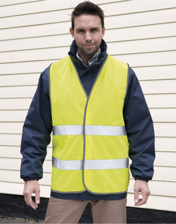 Result SafeGuard Hi Vis Motorists Vest R200X - - Customisable Safetywear