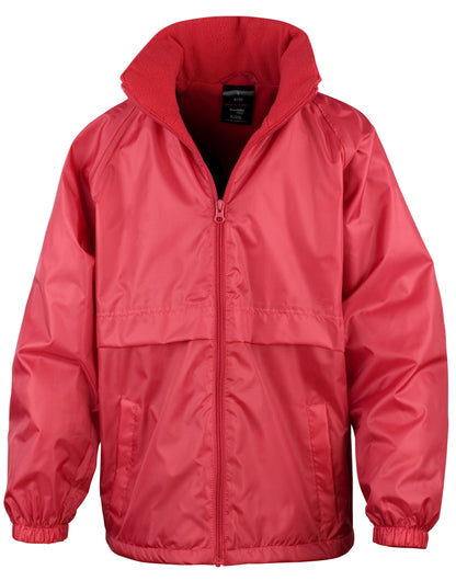 Result Core Youth Microfleece Jacket R203JY - Red - Customisable Jacket
