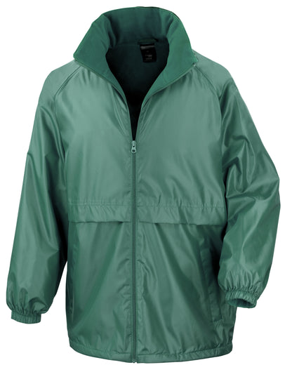 Result Core Adult Microfleece Jacket R203X - Bottle Green - Customisable Jacket