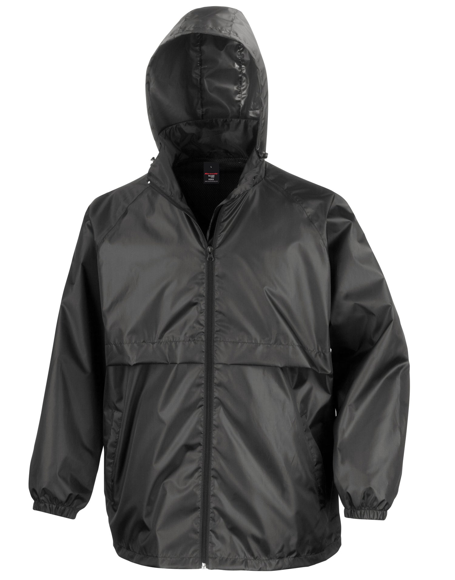 Result Core Lightweight Jacket R205X - Black - Customisable Jacket