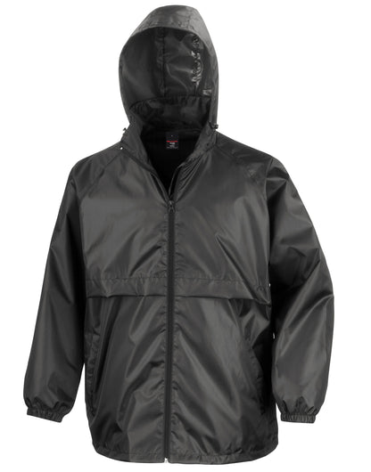 Result Core Lightweight Jacket R205X - Black - Customisable Jacket