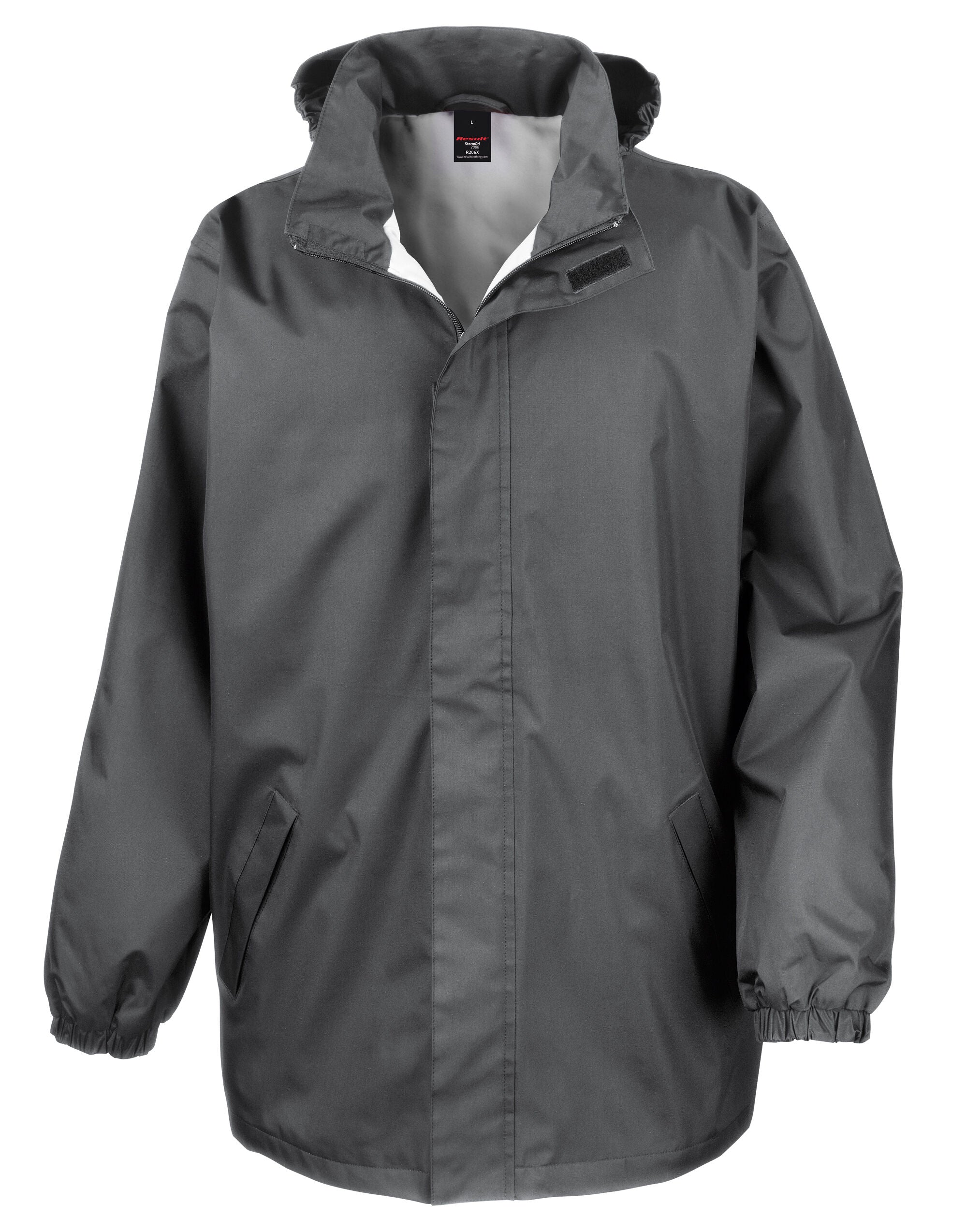 Result Core Midweight Jacket R206X - Steel Grey - Customisable Jacket
