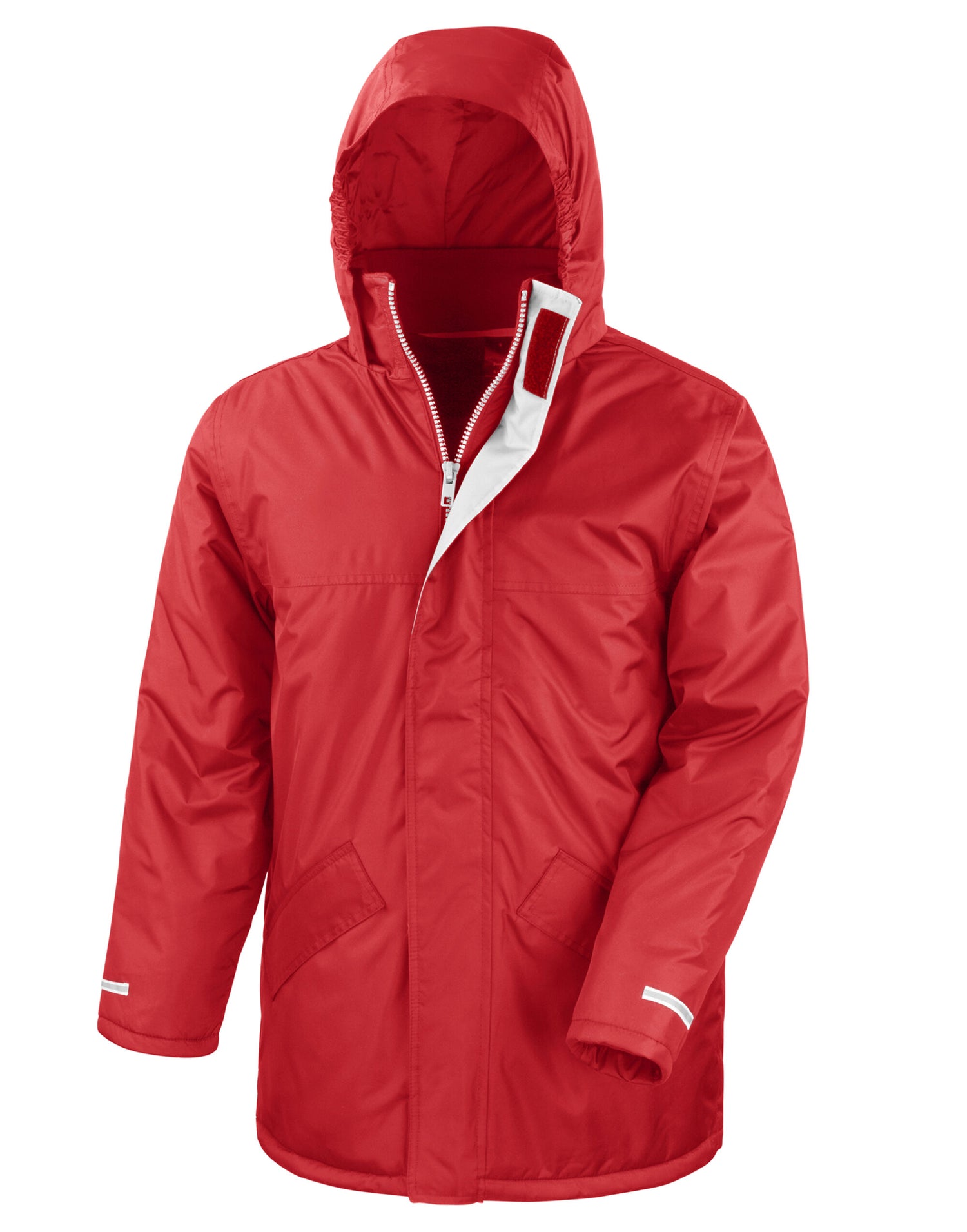 Result Core Winter Parka R207X - Red - Customisable Outerwear