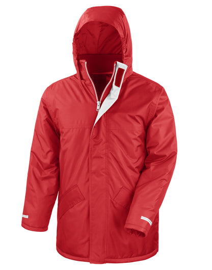 Result Core Winter Parka R207X - Red - Customisable Outerwear