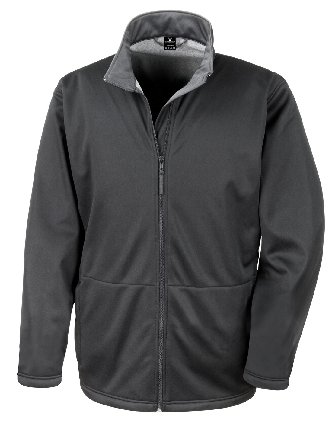 Result Core Mens Soft Shell Jacket R209M - Black - Customisable Jacket