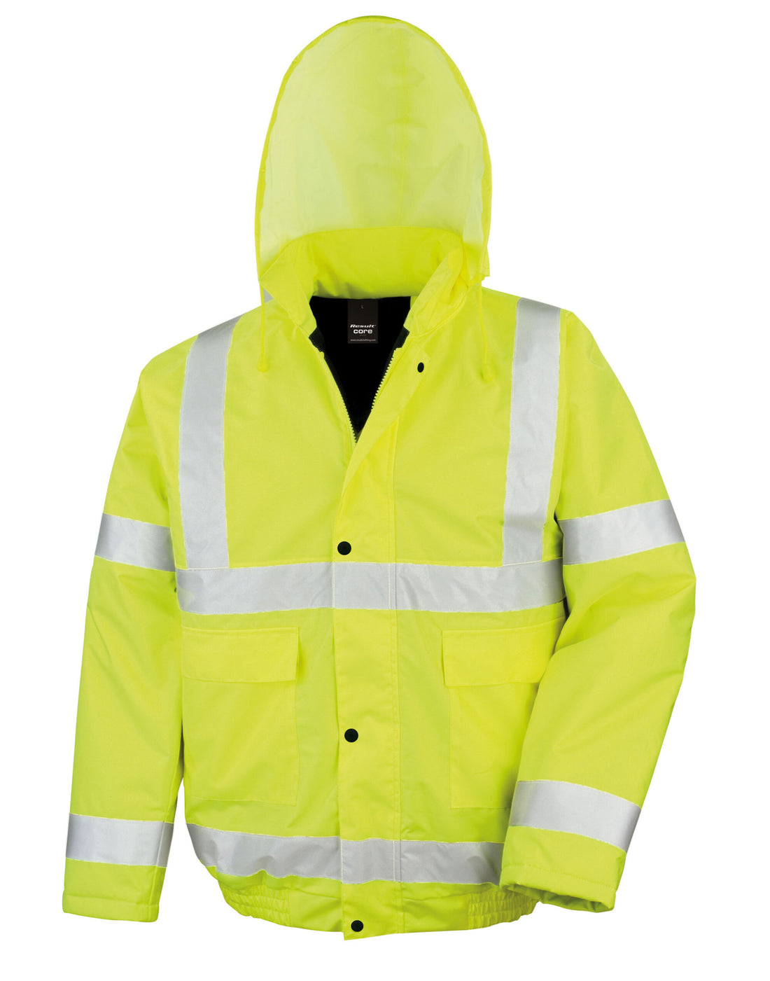 Result Safe Guard Winter Blouson Jacket R217X - Hi-Vis Yellow - Customisable Jacket