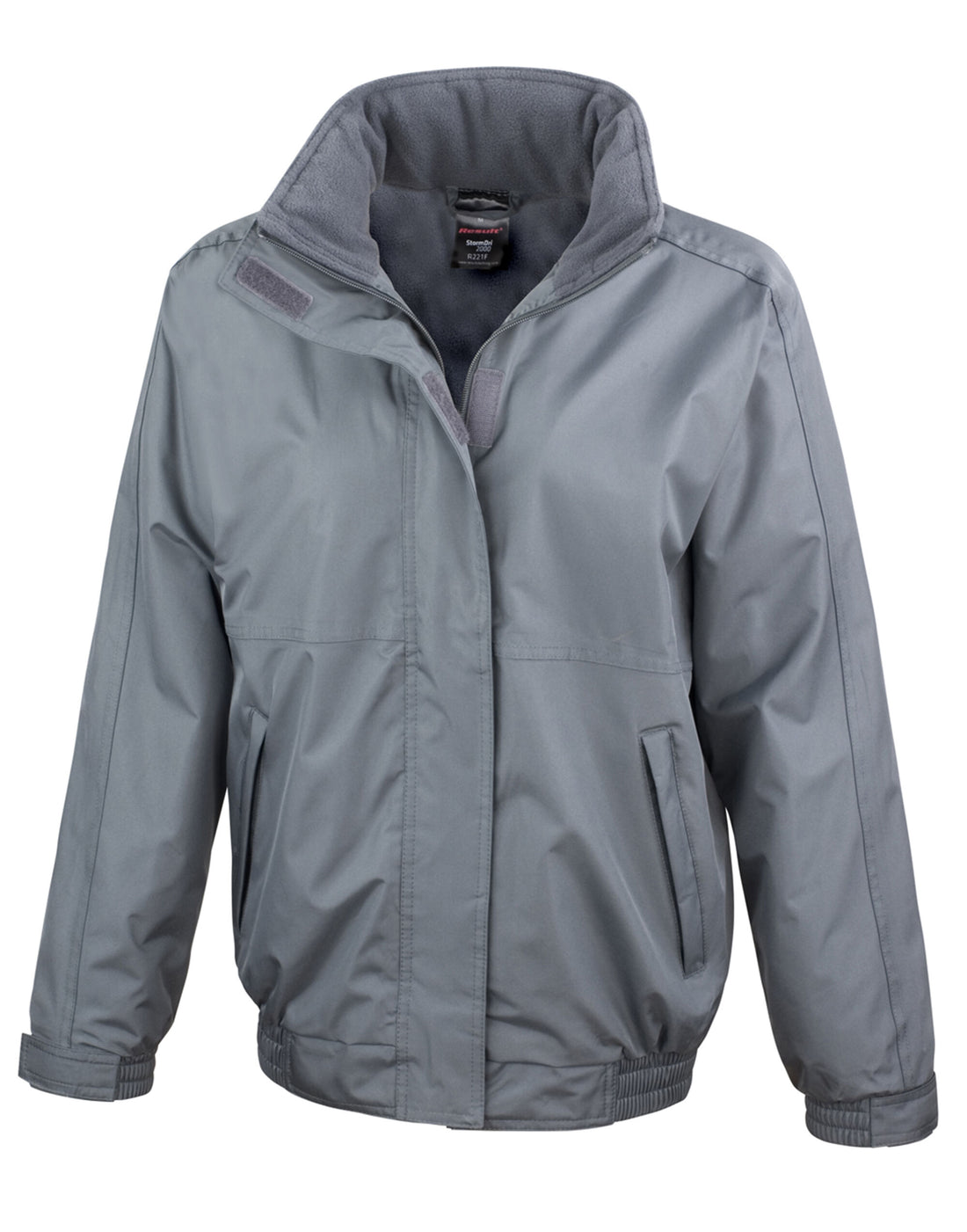 Result Core Ladies Channel Jacket R221F - Grey - Customisable Jackets