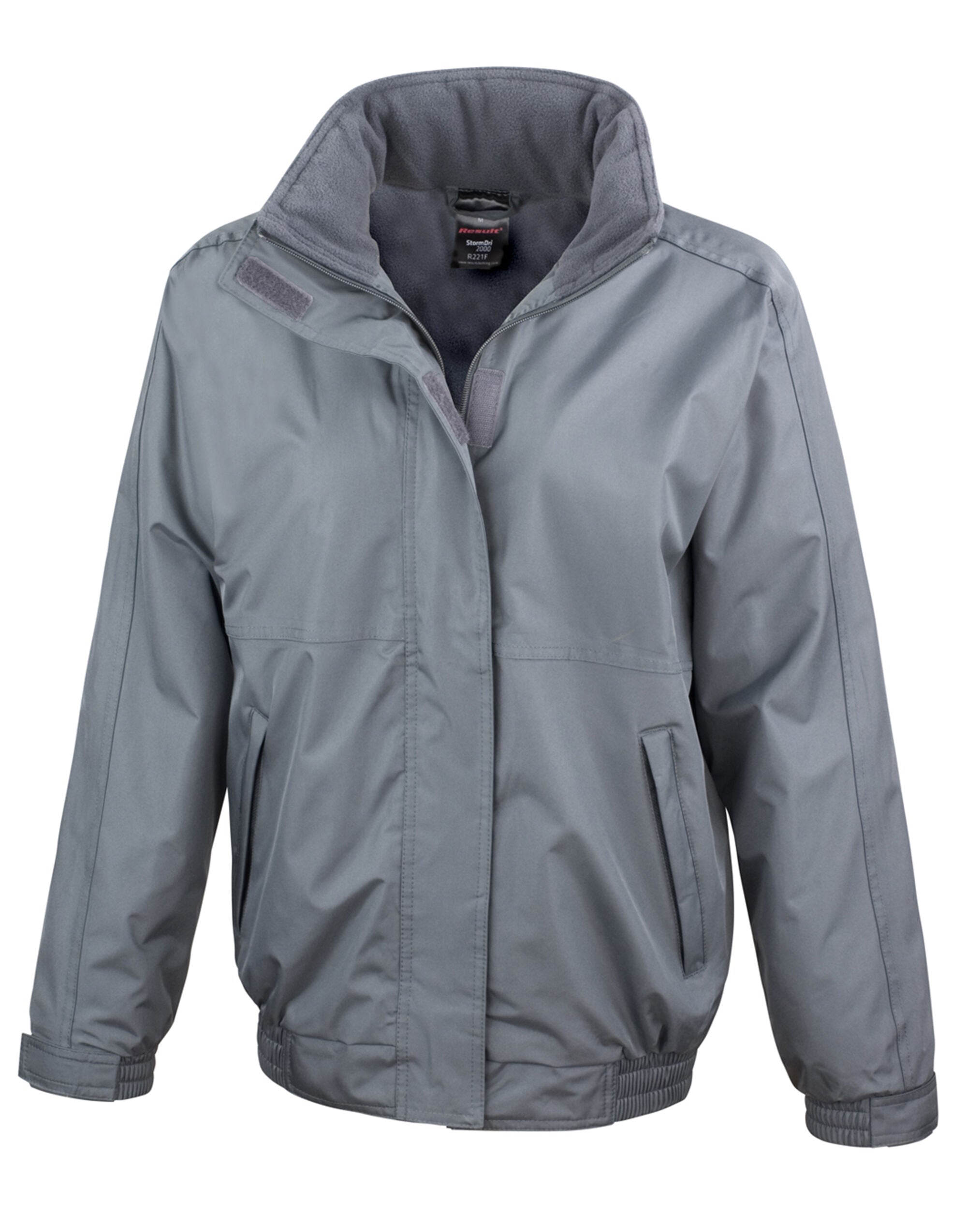 Result Core Ladies Channel Jacket R221F - Grey - Customisable Jackets