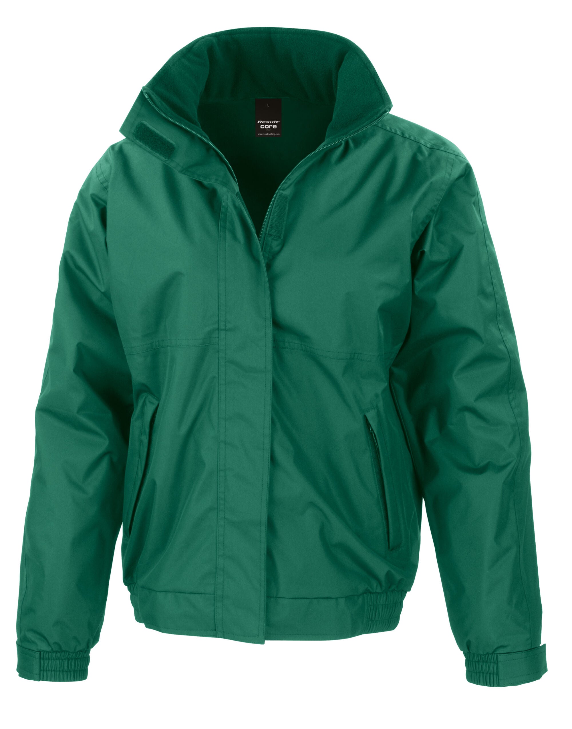 Result Core Mens Channel Jacket R221M - Bottle Green - Customisable Jacket