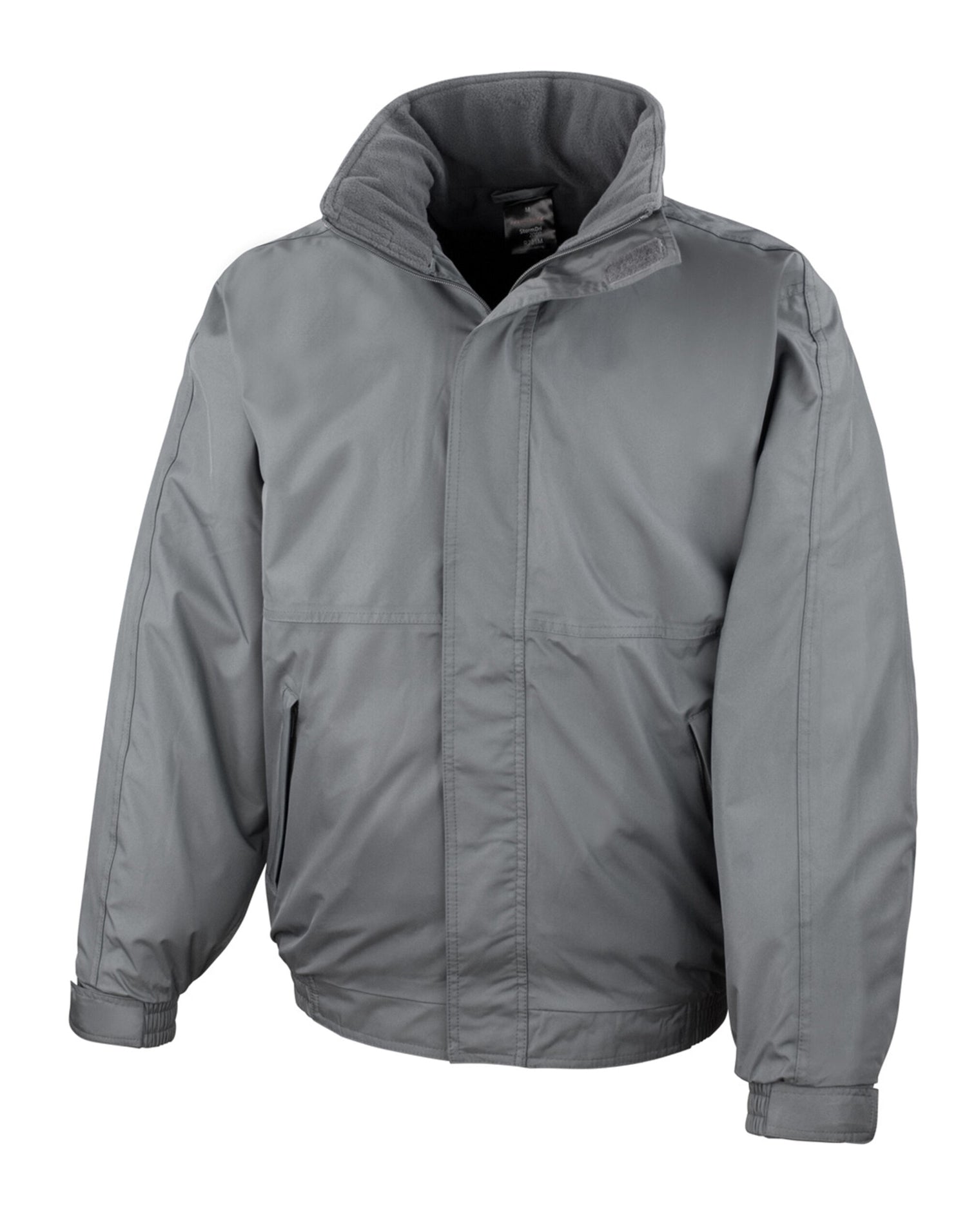 Result Core Mens Channel Jacket R221M - Grey - Customisable Jacket