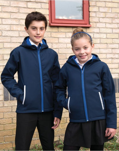 Result Core Junior Hooded Softshell Jacket r224jy - - Customisable Jacket
