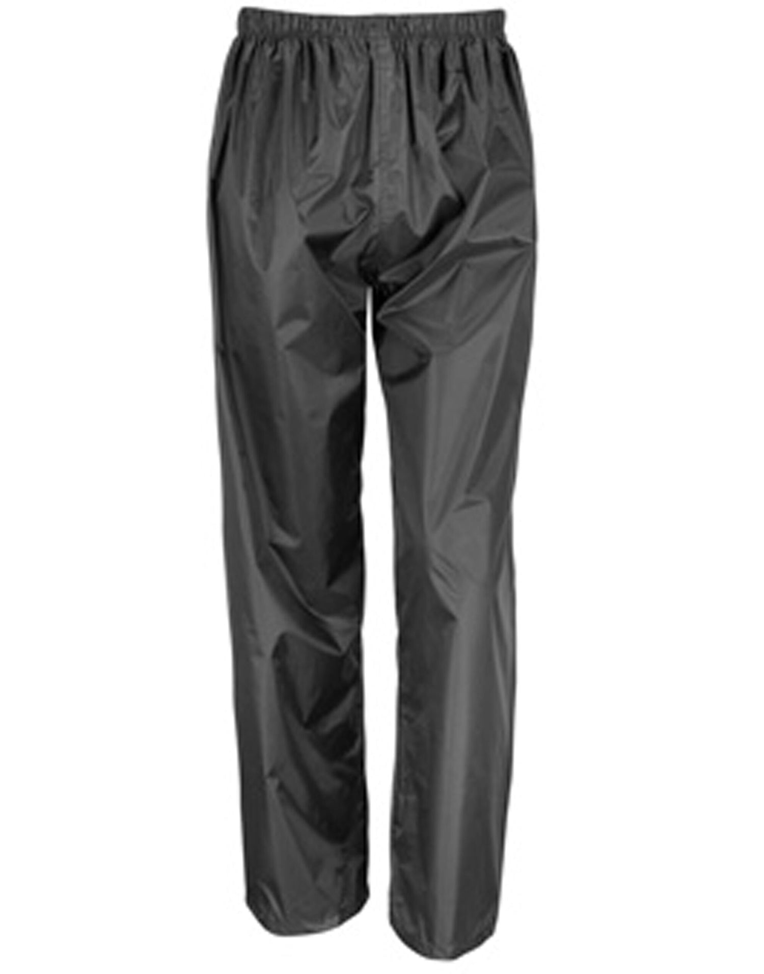 Result Core Junior Rain Trousers R226J - Black - Customisable Trousers
