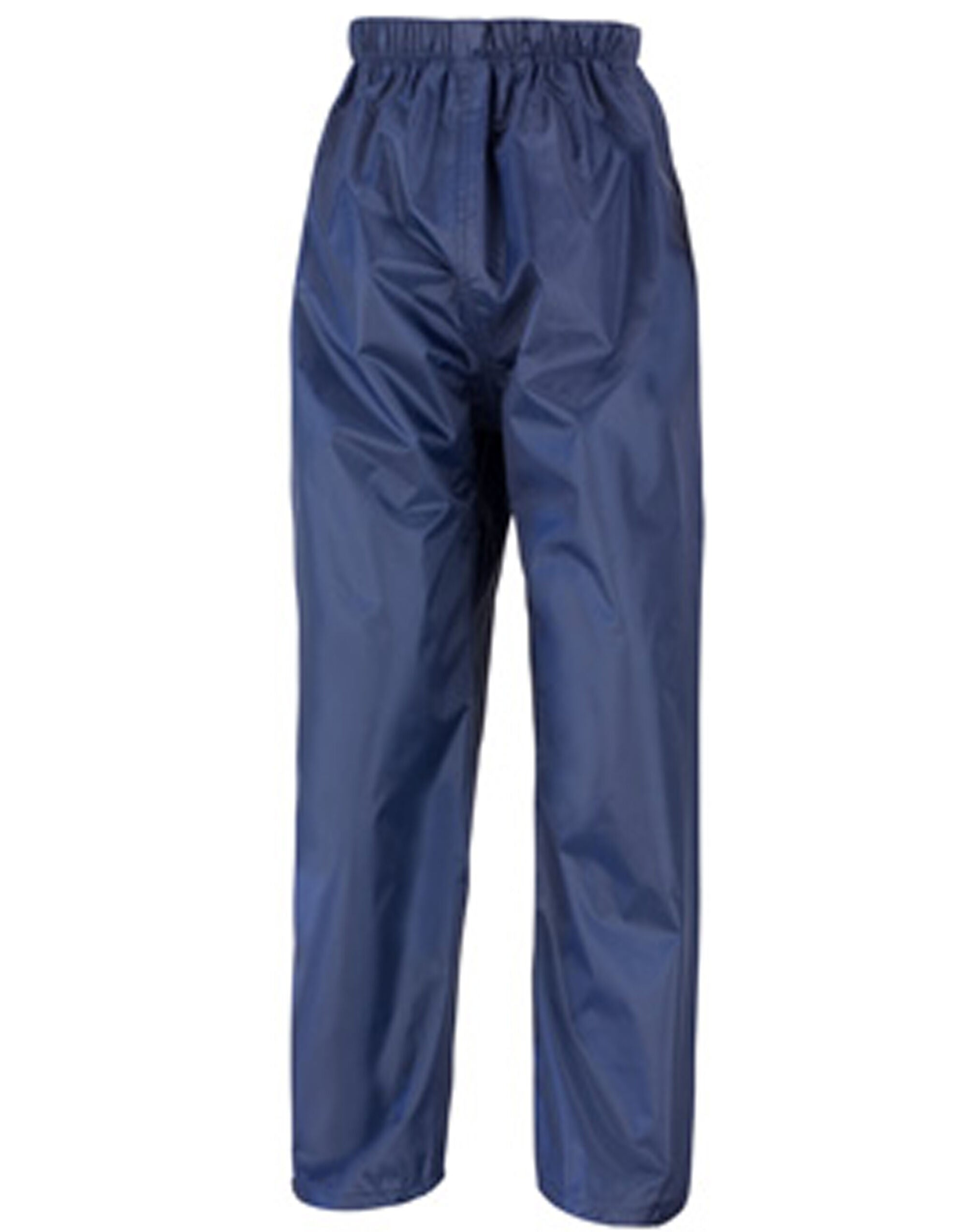 Result Core Junior Rain Trousers R226J - Navy - Customisable Trousers