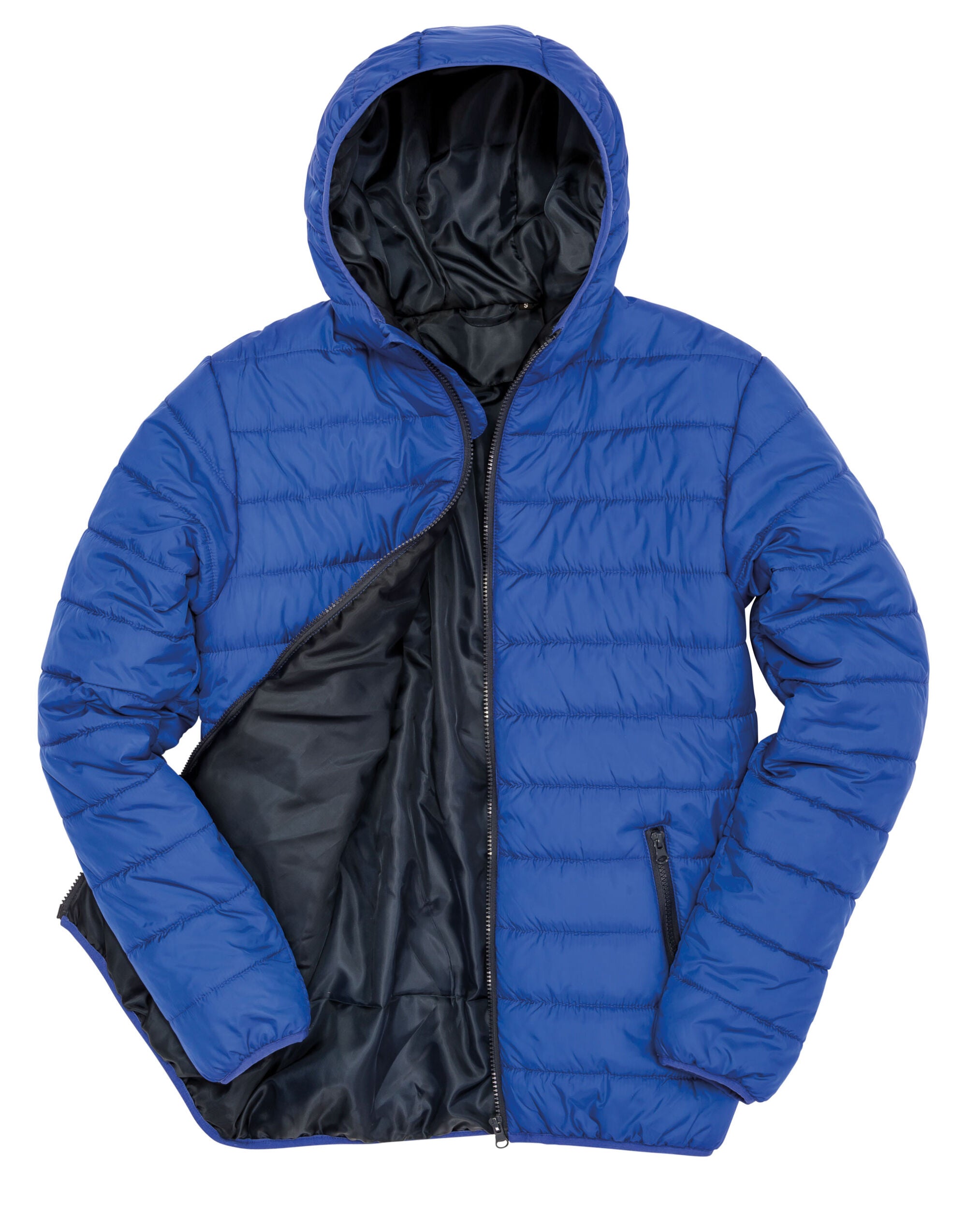 Result Core Mens Soft Padded Jacket R233M - Royal Navy - Customisable Jacket
