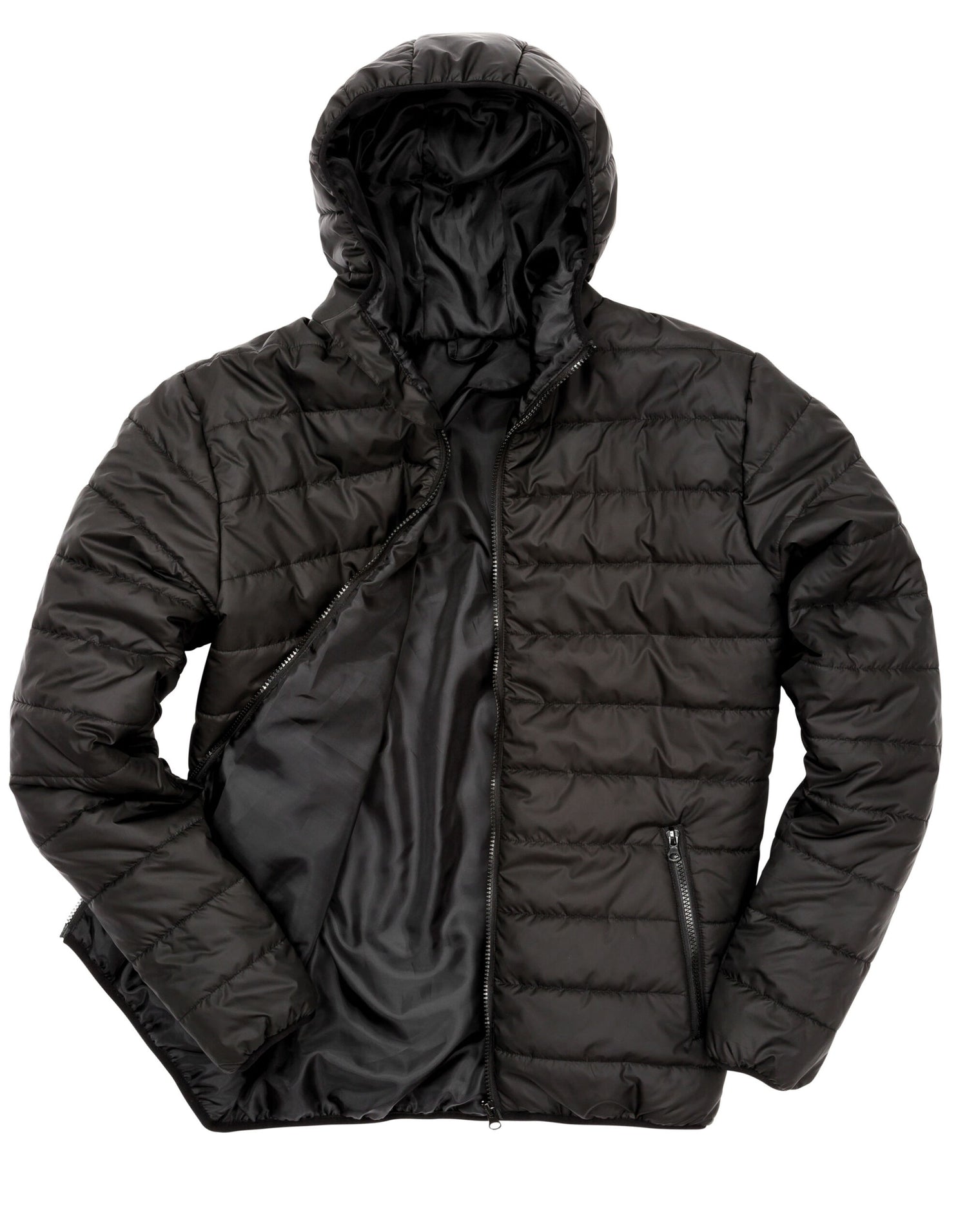 Result Core Mens Soft Padded Jacket R233M - Black - Customisable Jacket