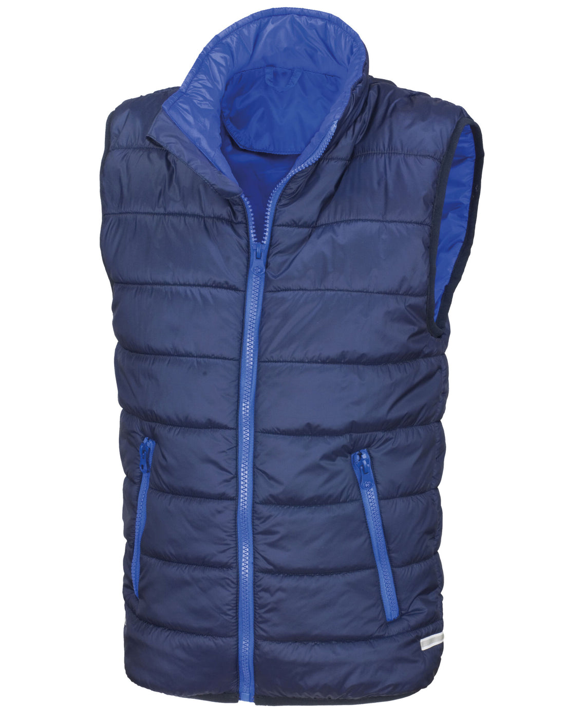 Result Core Junior Padded Bodywarmer R234JY - Navy Royal - Customisable Bodywarmer