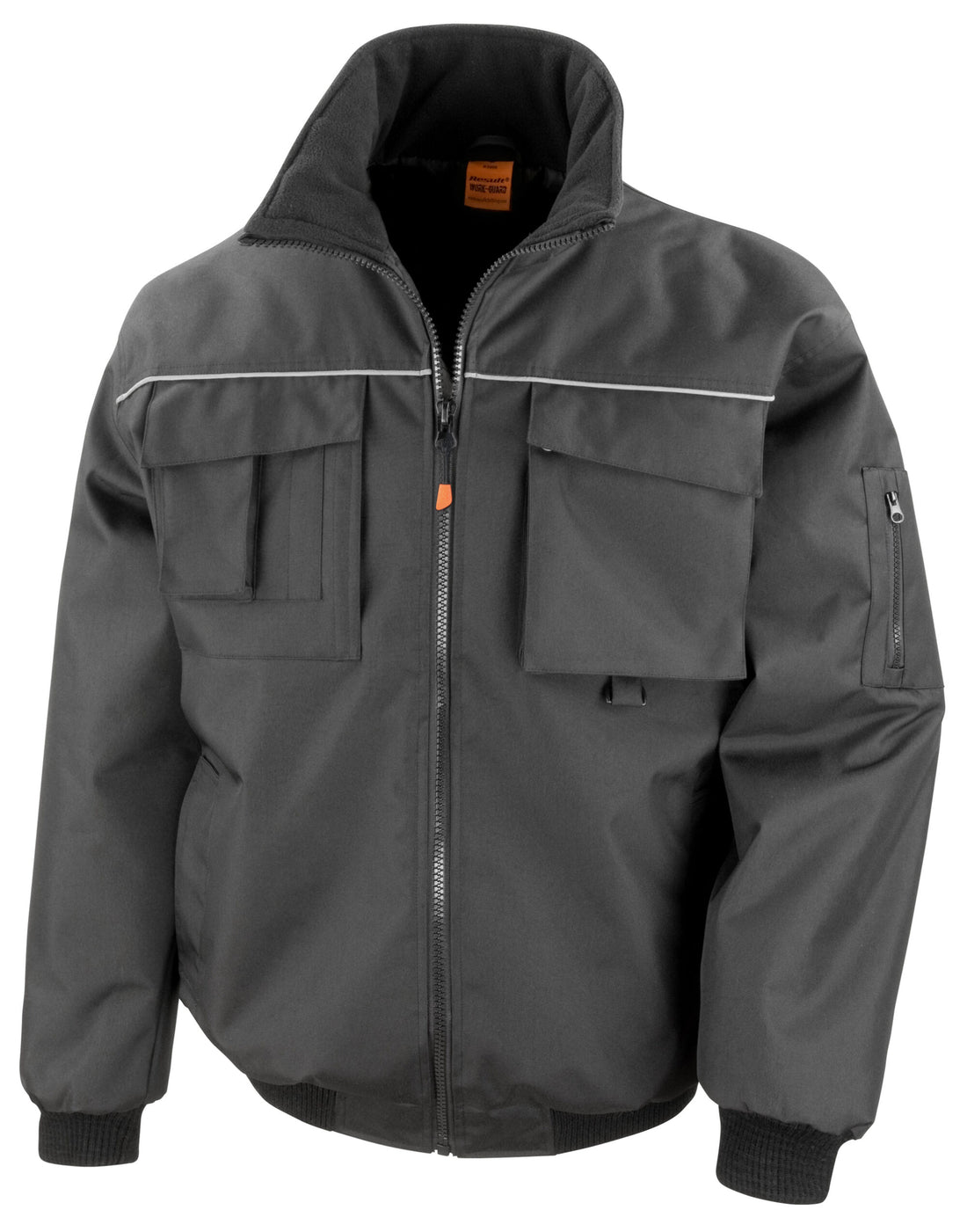 Result Workguard Sabre Pilot Jacket R300X - Black - Customisable Jacket