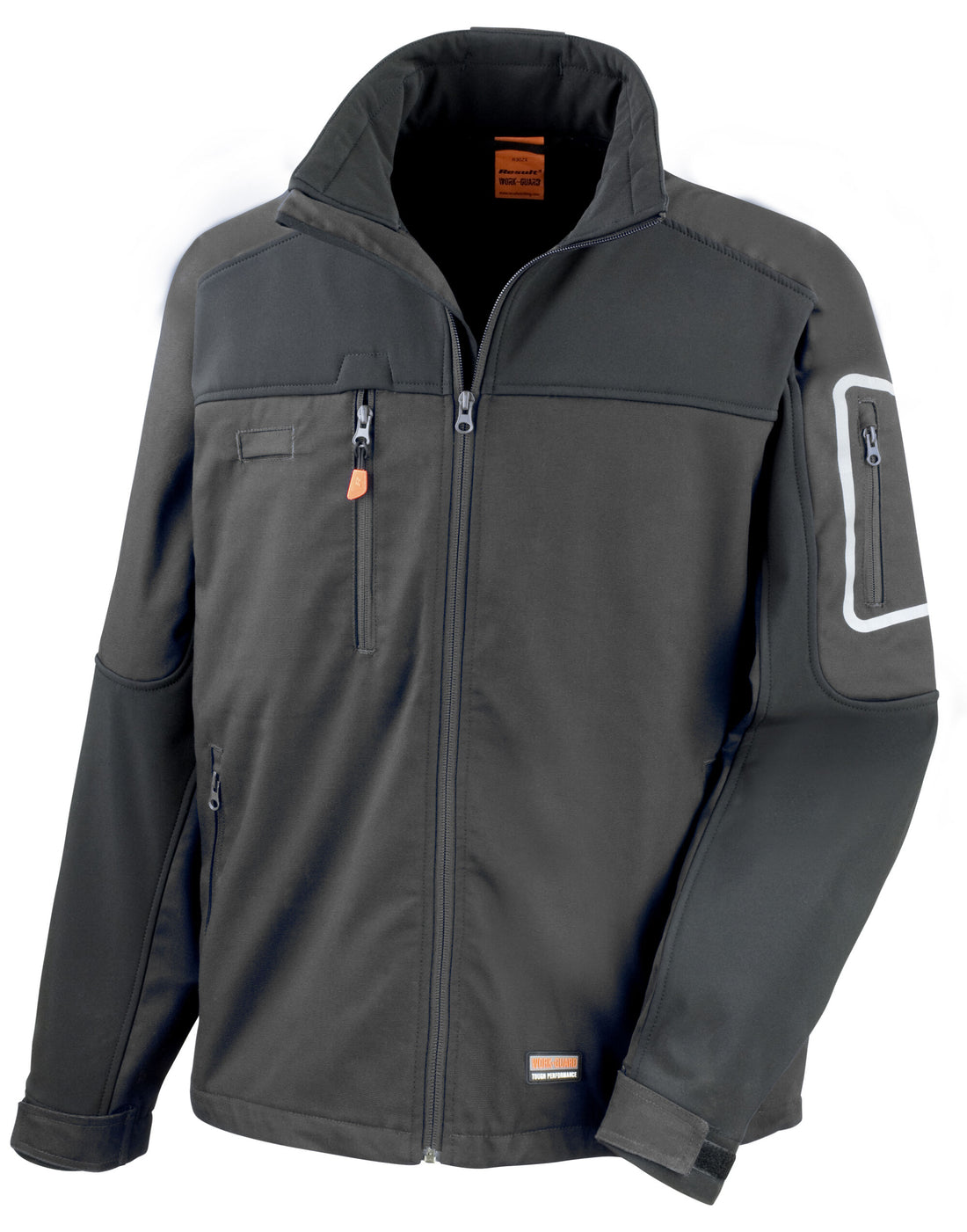 Result Workguard Sabre Stretch Jacket R302X - Black - Customisable Jacket