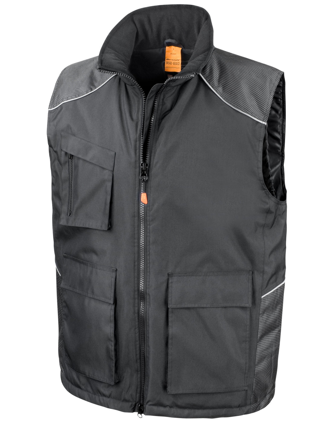 Result Workguard Vostex Bodywarmer R306X - Black - Customisable Bodywarmer