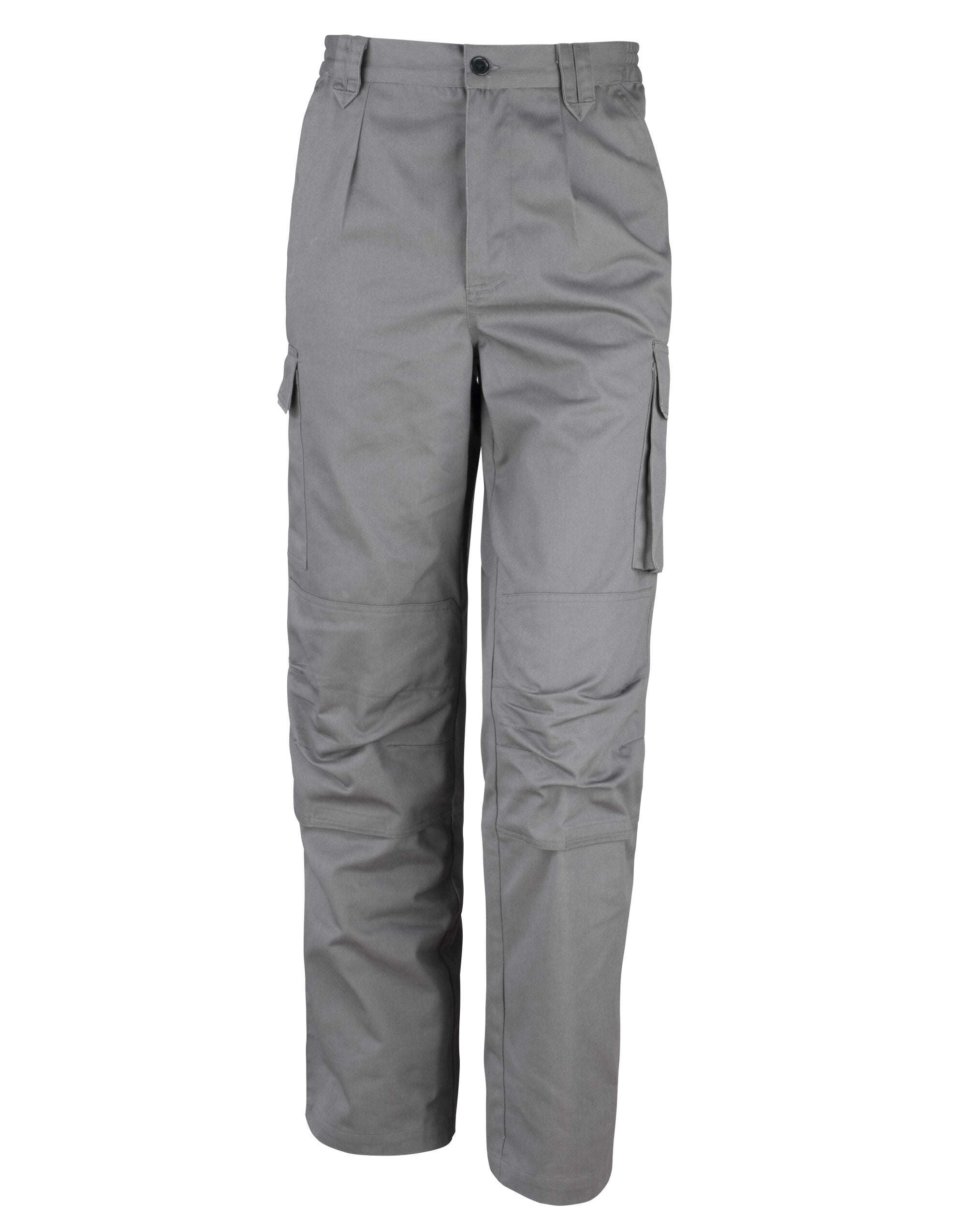 Result Workguard Action Trousers Reg R308M - Grey - Customisable Trousers