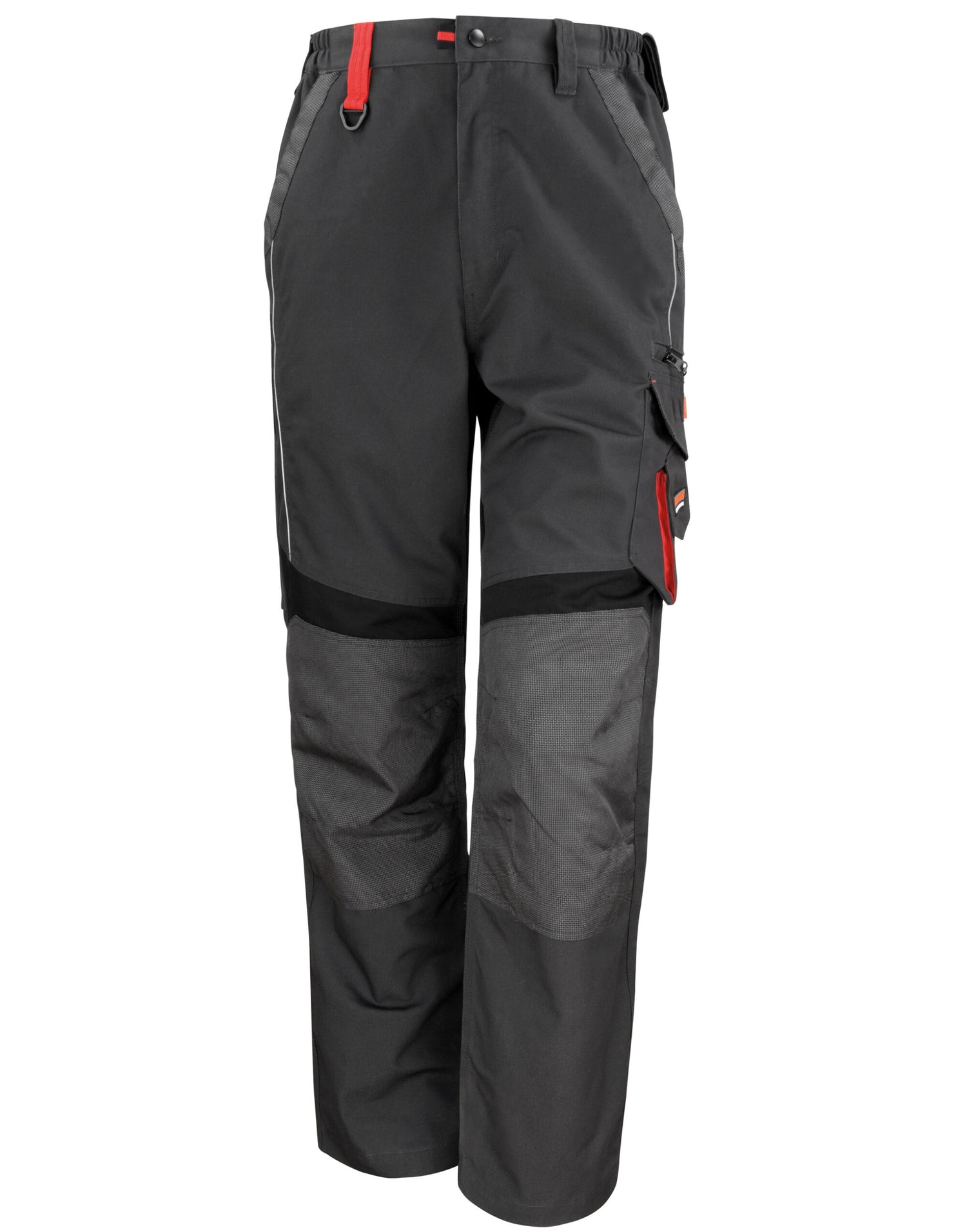Result Workguard Technical Trousersreg R310XR - Grey Black - Customisable Trousers