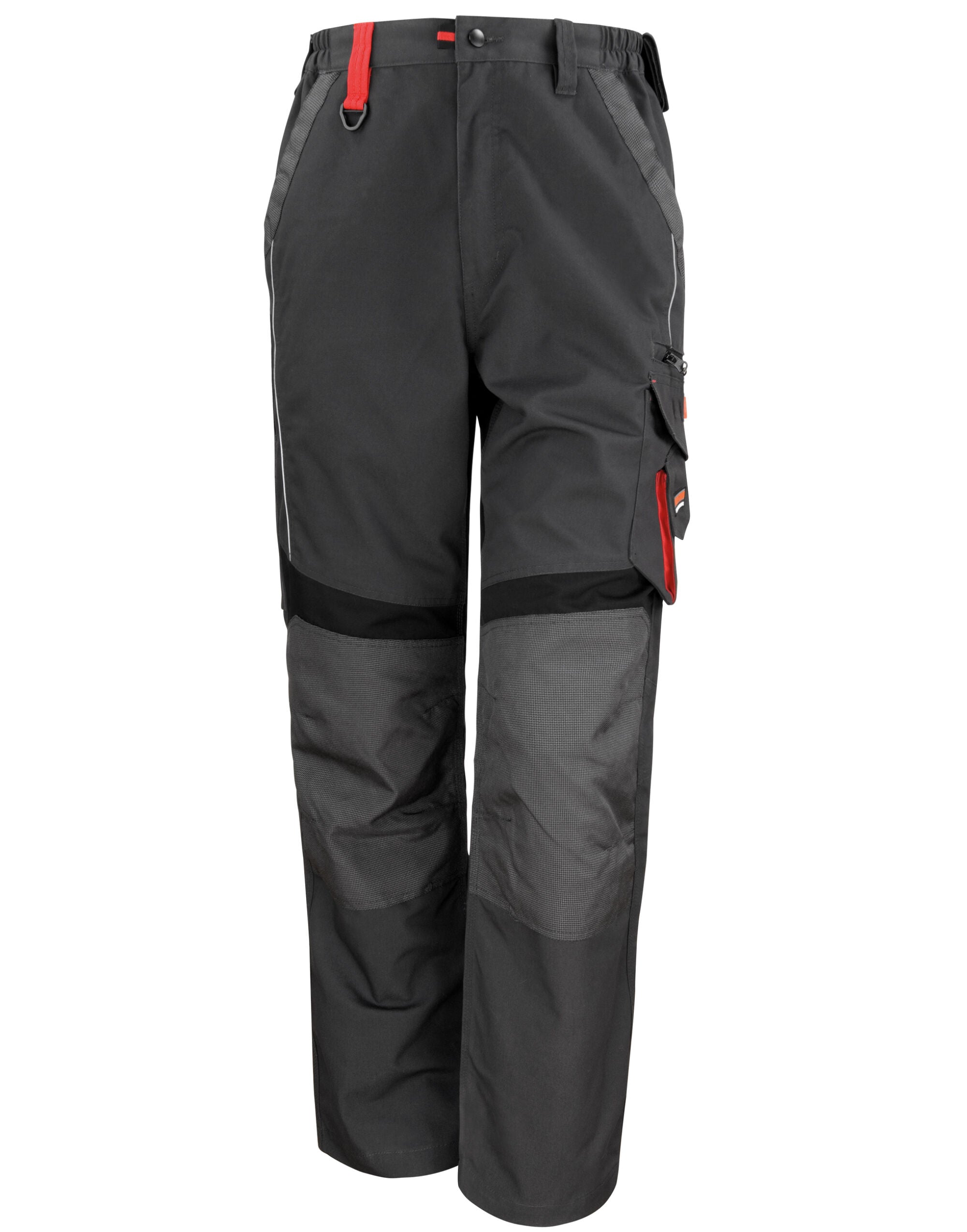 Result Workguard Technical Trousersreg R310XR - Grey Black - Customisable Trousers
