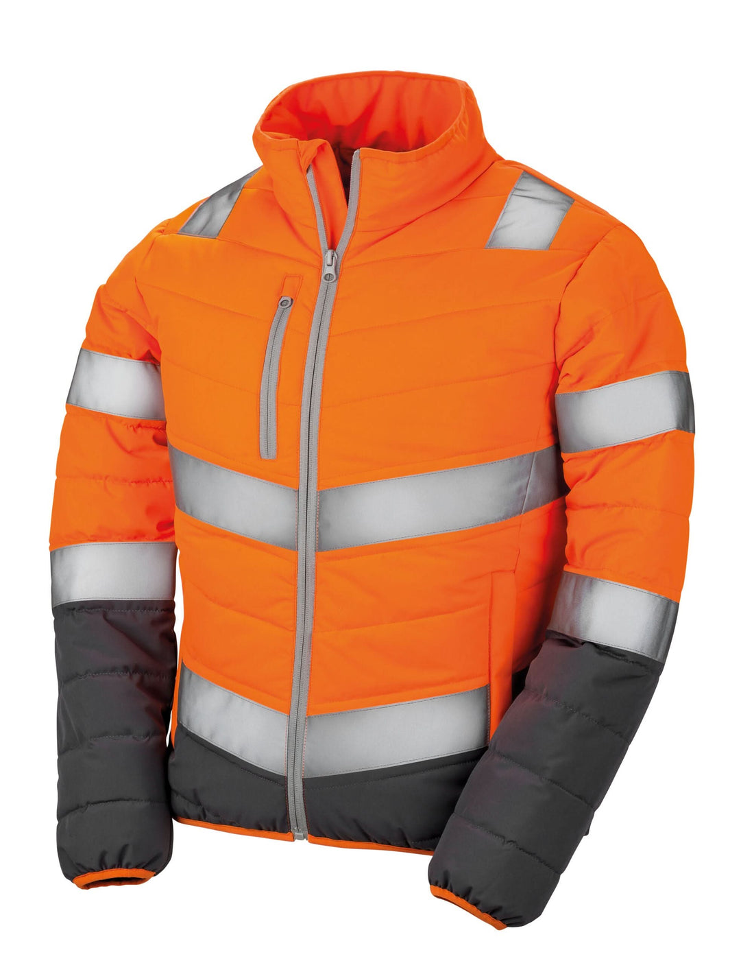 Result Safeguard Womens Safety Jacket R325F - Fluorescent Orange - Customisable Jackets