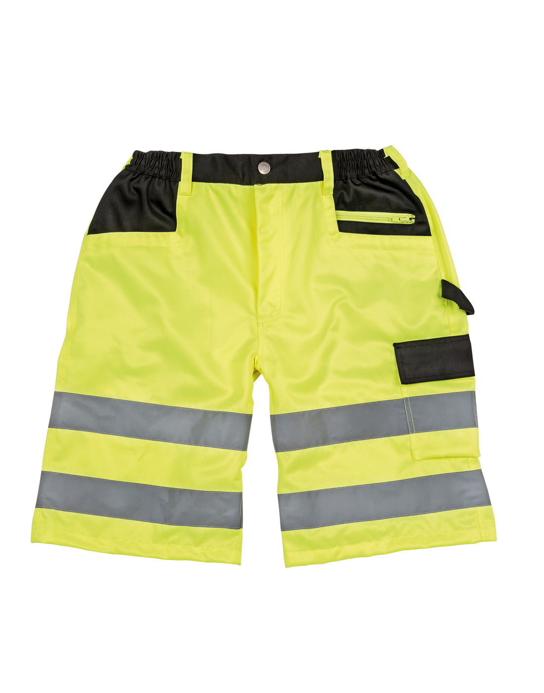 Result Safeguard Safety Cargo Shorts R328X - Fluro Yellow - Customisable Shorts