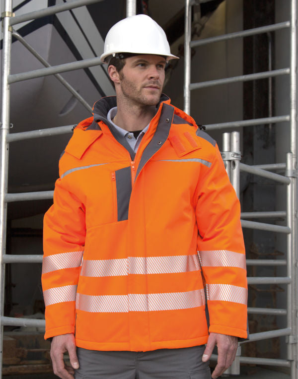 Result Safeguard Dynamic Softshell Coat R331X - - Customisable Safetywear