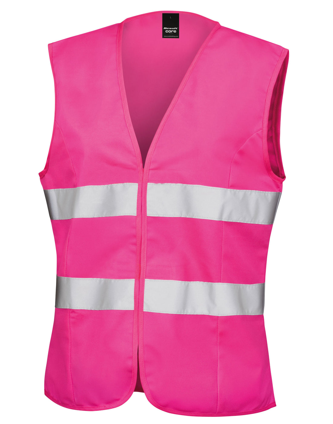 Result Safe Guard Womens Safety Vest R334F - Floro Pink - Customisable Safetywear