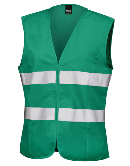 Result Safe Guard Womens Safety Vest R334F - Paramedic Green - Customisable Safetywear