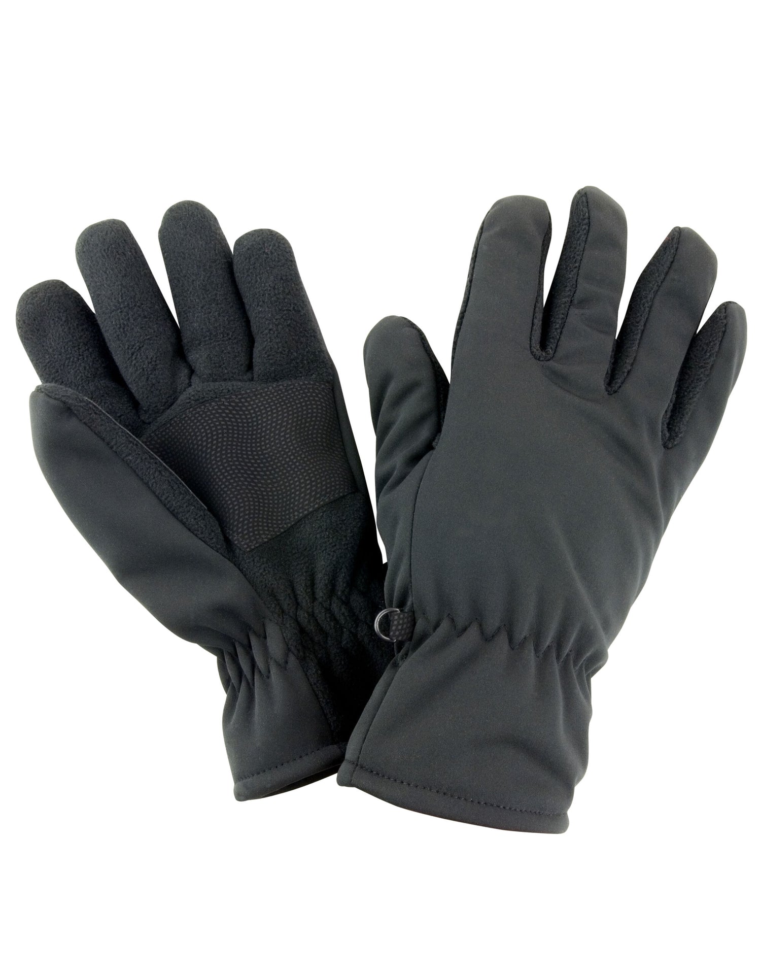 Result Winter Softshell Thermal Glove R364X - Black - Customisable Gloves