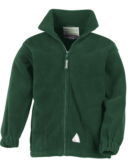 Result Junior Polartherm Jacket R36JY - Forest Green - Customisable Jackets